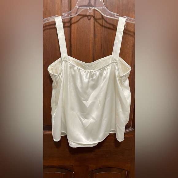 Nolan Miller white Embroidered beaded Women's Jacket with matching tank size 16 - Picture 4 of 11